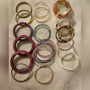 Assorted Colorful Women's Bangle Lot
